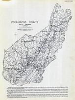Pocahontas County - Green Bank, Edray, Little Levels, Huntersville, Marlington, West Virginia State Atlas 1933